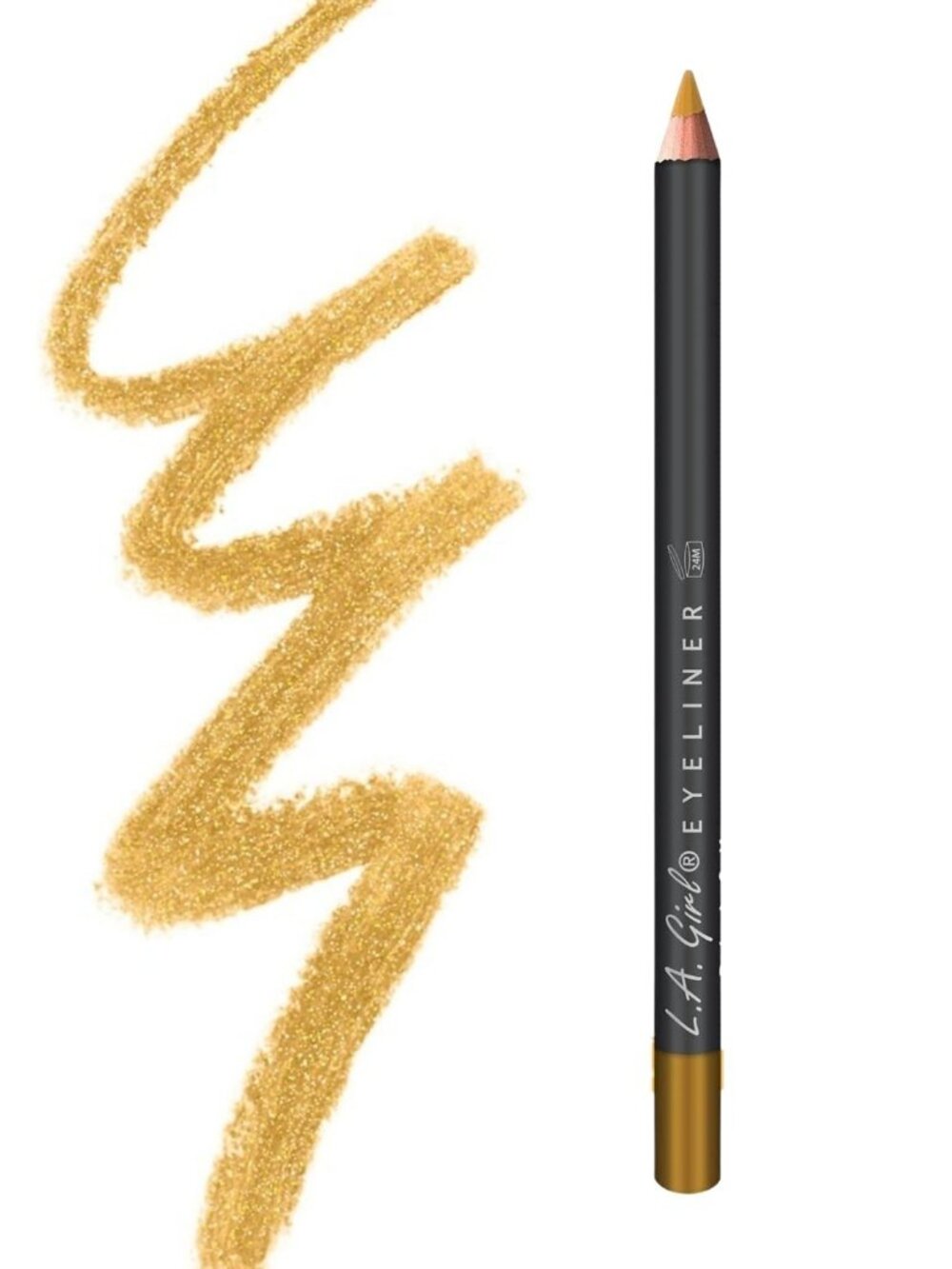 LA Girl Gold Metallic Eyeliner Pencil GP607 Shiny Waterproof Eye Liner New